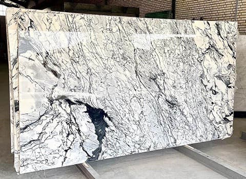 تصویر 4 از سنگ پلاک چینی ابری لایبید اصفهان سطح موج‌دار طبیعی